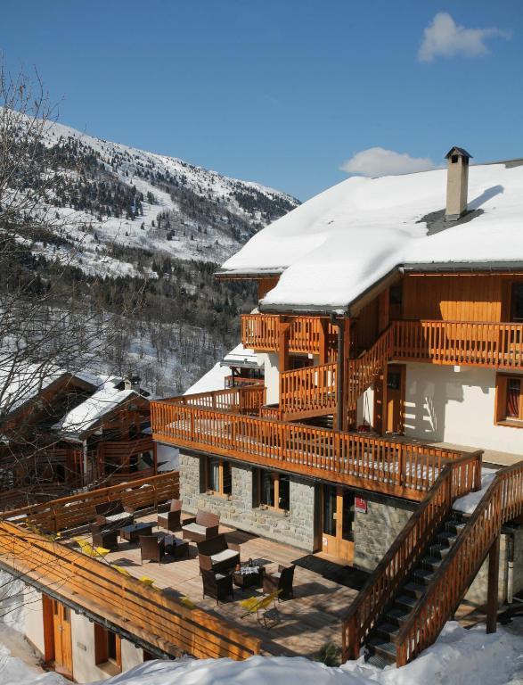 מריבל Hotel Le Genepi מראה חיצוני תמונה